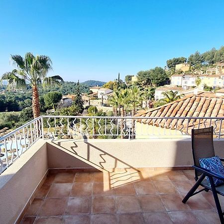 Hameau Des Amandiers Vue Mer - Piscine, Golf Et Tennis Prive Saint-Cyr-sur-Mer Exteriör bild