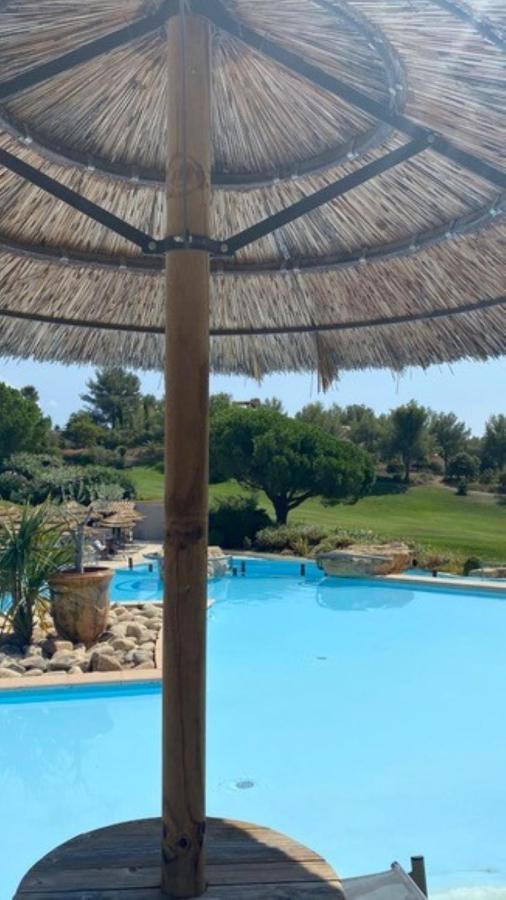 Hameau Des Amandiers Vue Mer - Piscine, Golf Et Tennis Prive Saint-Cyr-sur-Mer Exteriör bild