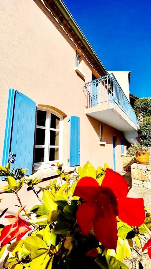 Hameau Des Amandiers Vue Mer - Piscine, Golf Et Tennis Prive Saint-Cyr-sur-Mer Exteriör bild